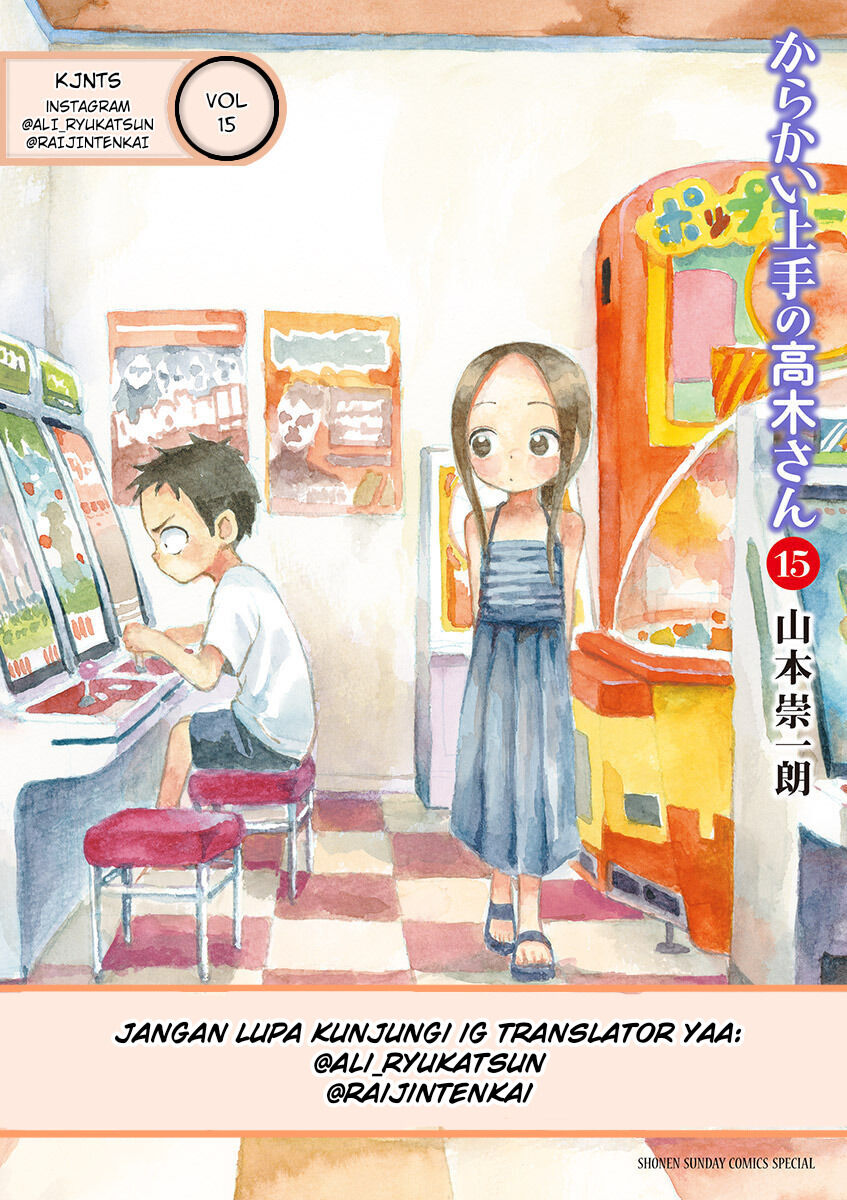 Karakai Jouzu no Takagi-san Chapter 142 Bahasa Indonesia