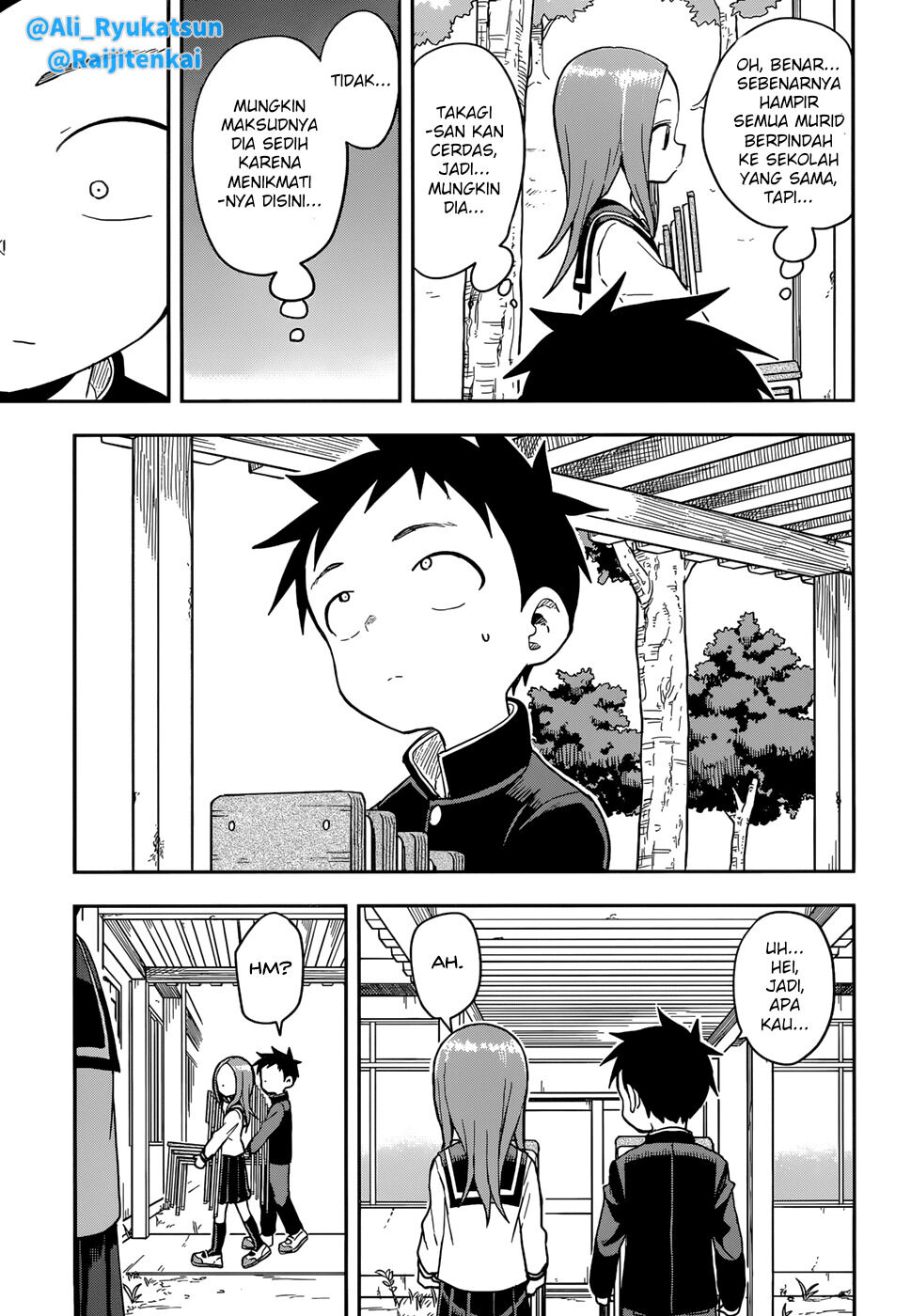 Karakai Jouzu no Takagi-san Chapter 142 Bahasa Indonesia