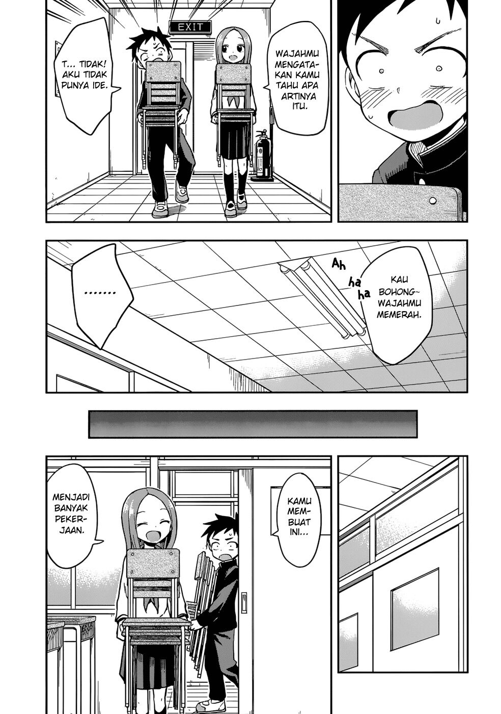 Karakai Jouzu no Takagi-san Chapter 142 Bahasa Indonesia