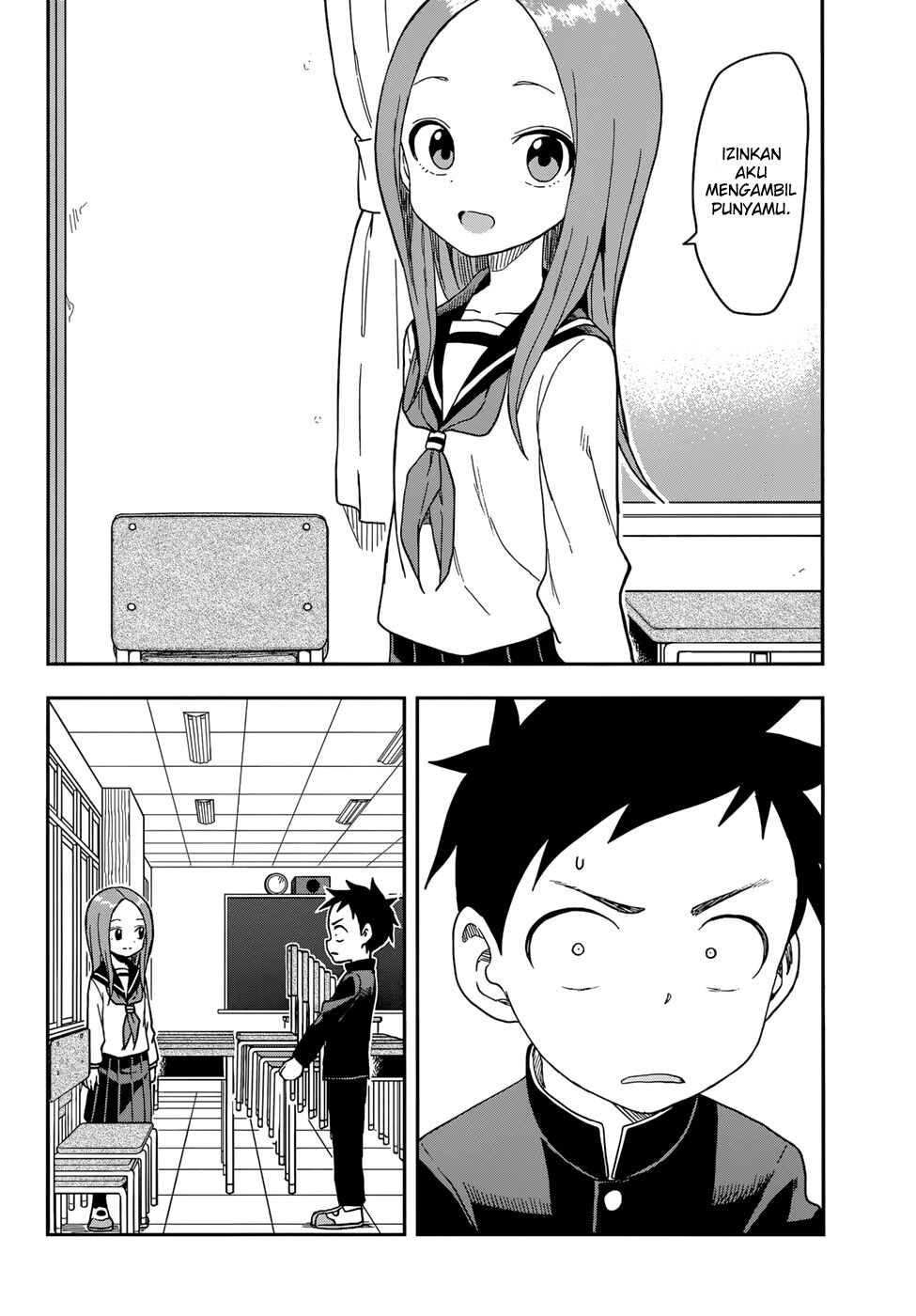 Karakai Jouzu no Takagi-san Chapter 142 Bahasa Indonesia