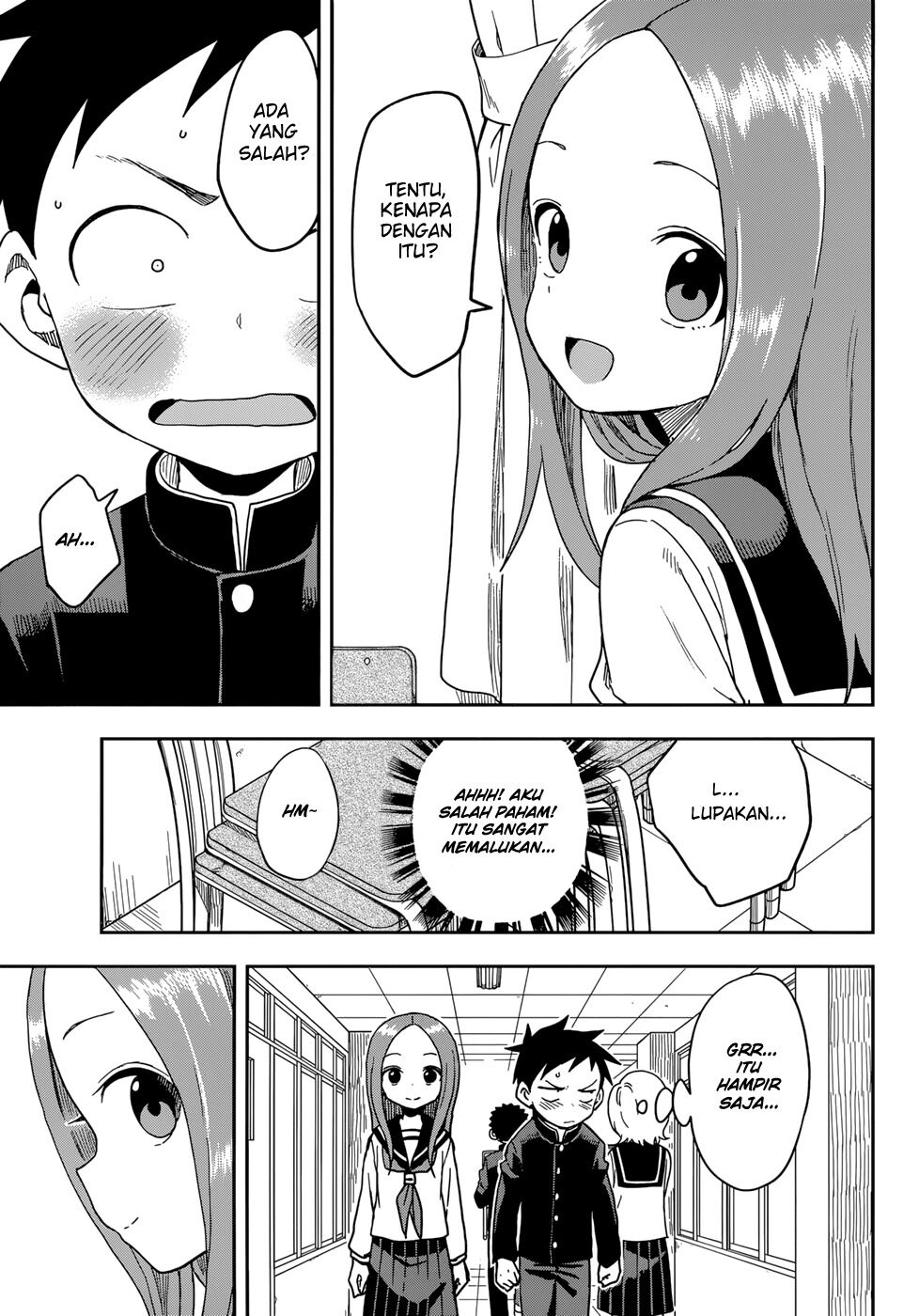 Karakai Jouzu no Takagi-san Chapter 142 Bahasa Indonesia