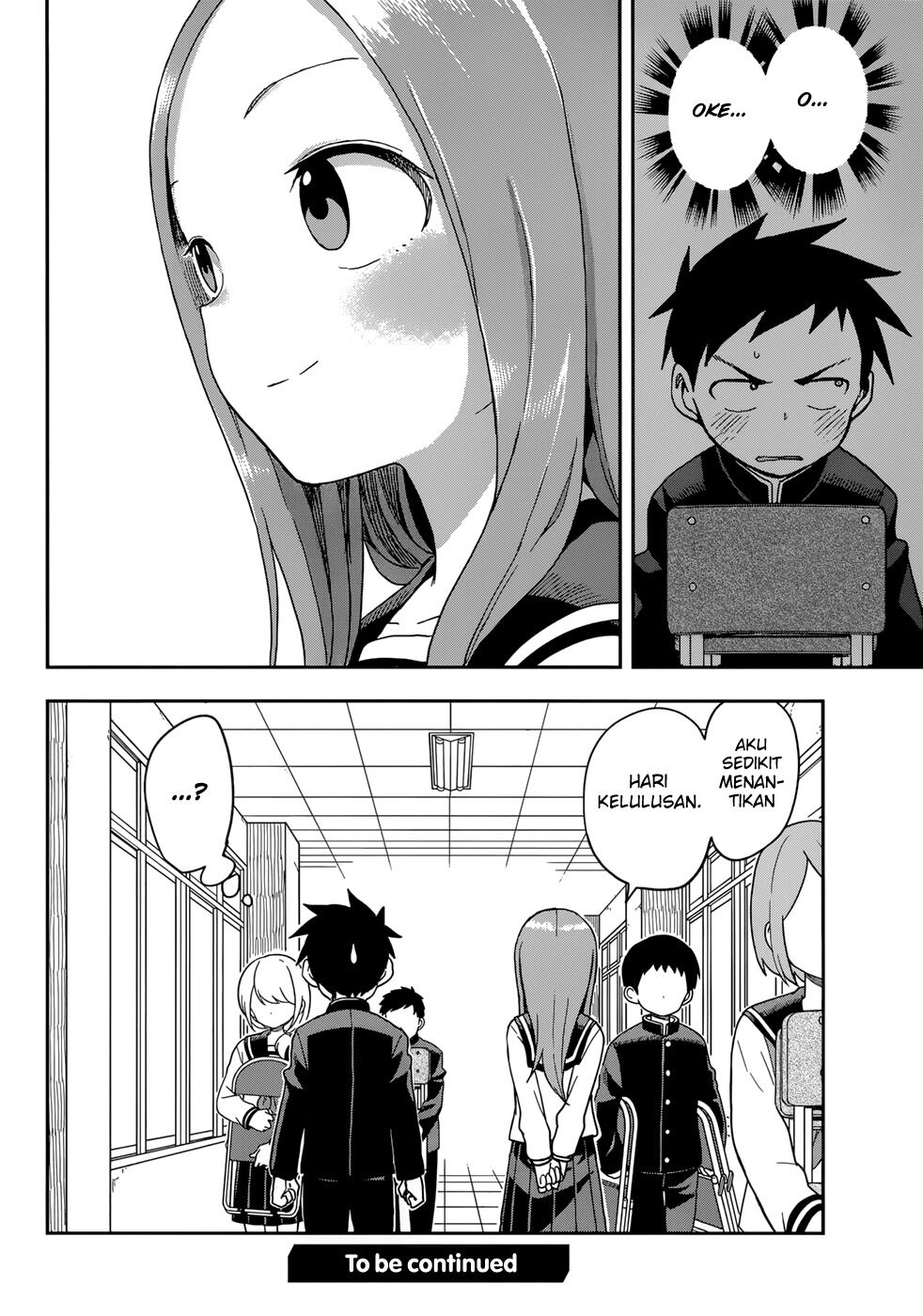 Karakai Jouzu no Takagi-san Chapter 142 Bahasa Indonesia