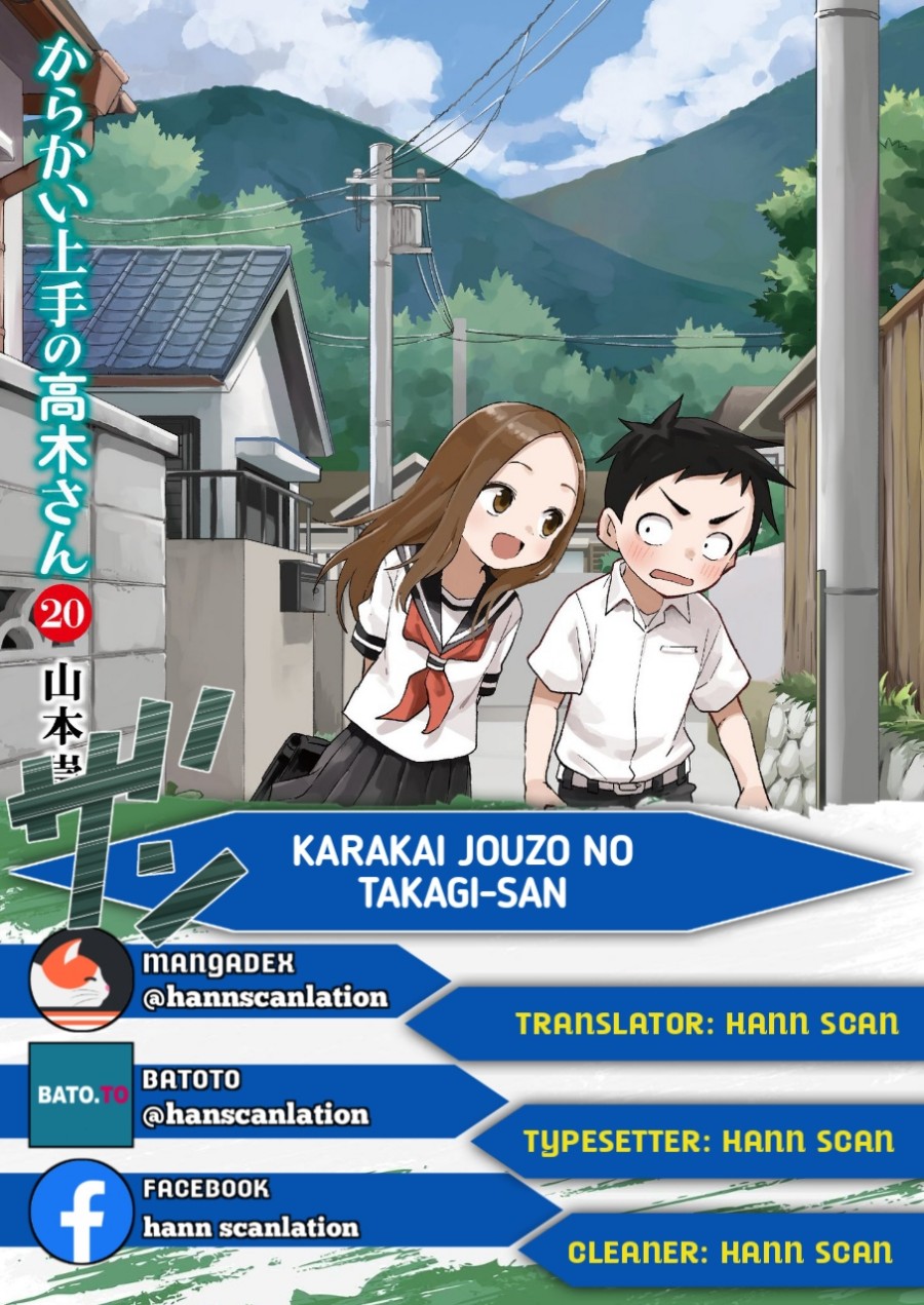 Karakai Jouzu no Takagi-san Chapter 168 Bahasa Indonesia