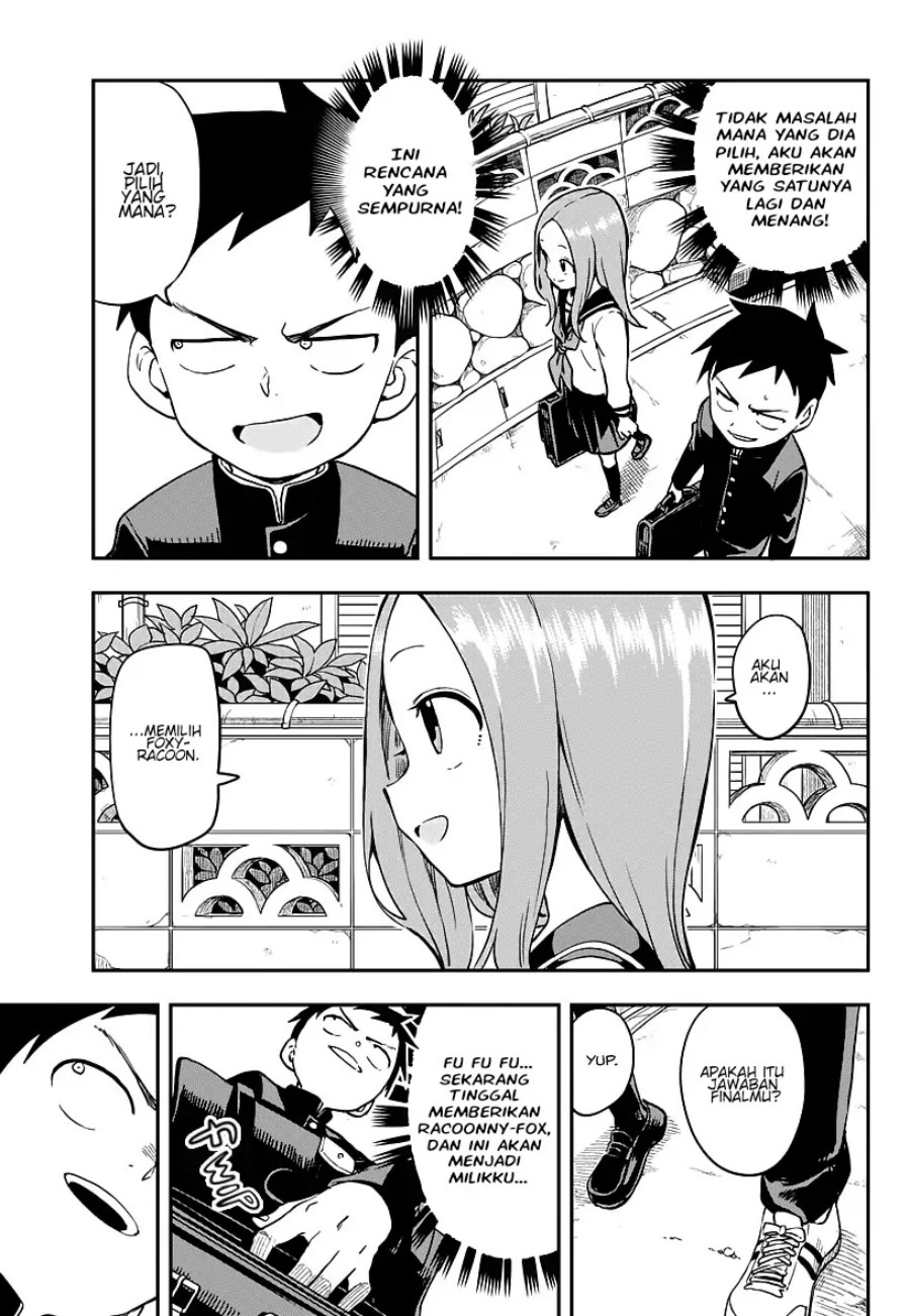 Karakai Jouzu no Takagi-san Chapter 168 Bahasa Indonesia