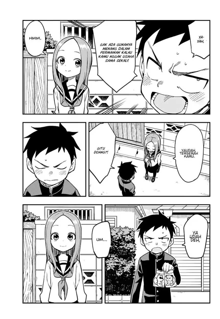 Karakai Jouzu no Takagi-san Chapter 168 Bahasa Indonesia