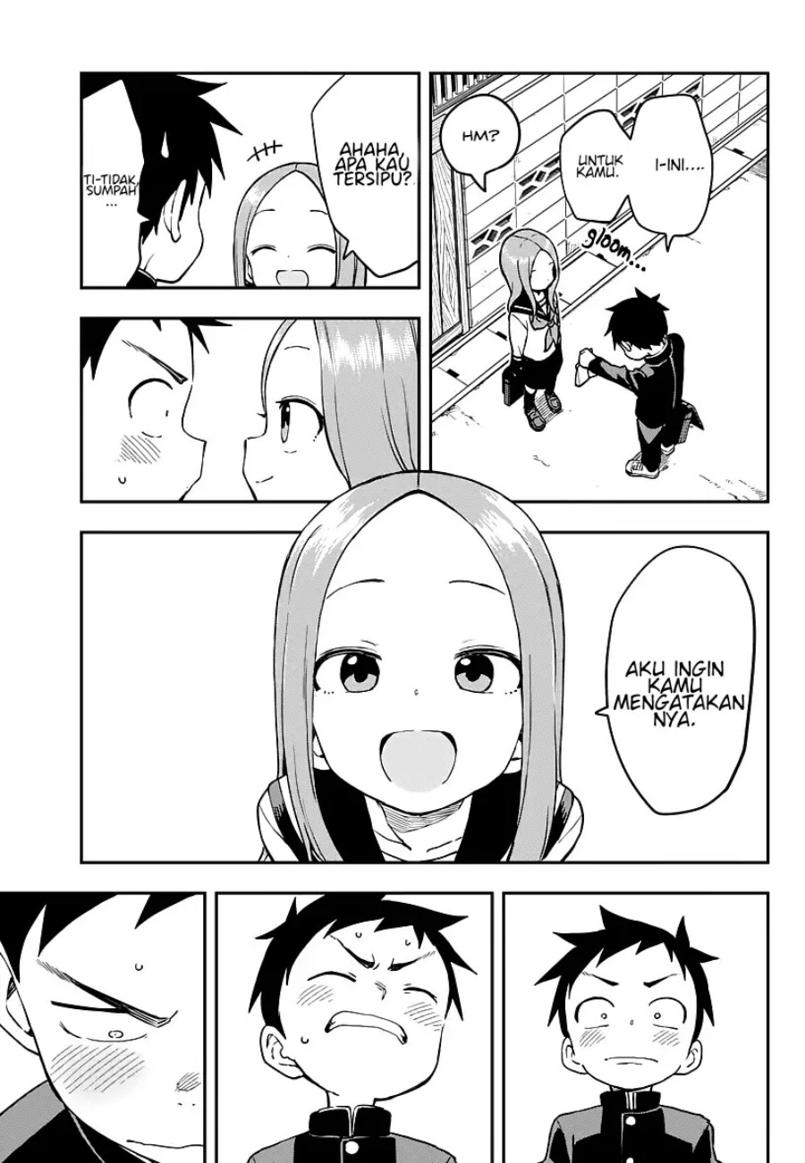 Karakai Jouzu no Takagi-san Chapter 168 Bahasa Indonesia