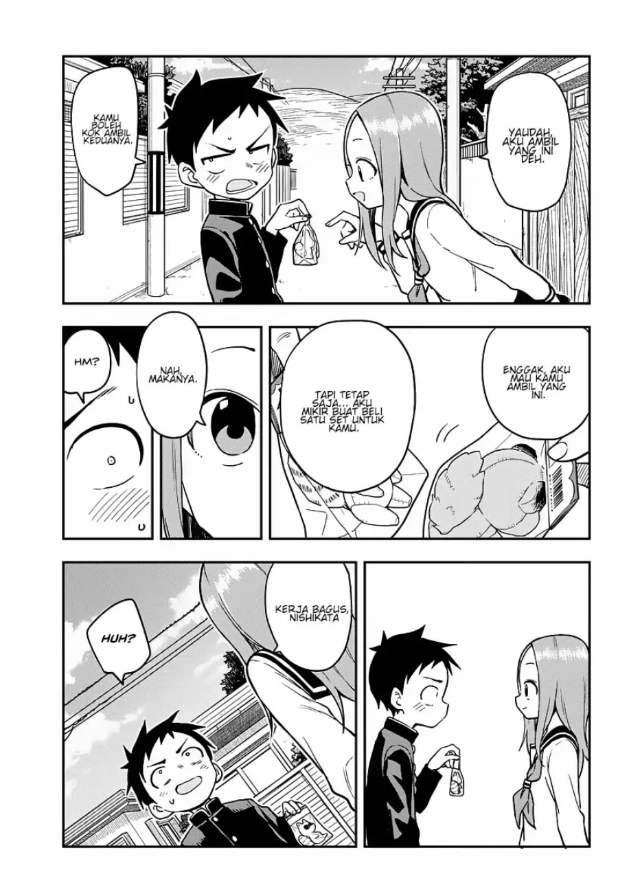 Karakai Jouzu no Takagi-san Chapter 168 Bahasa Indonesia