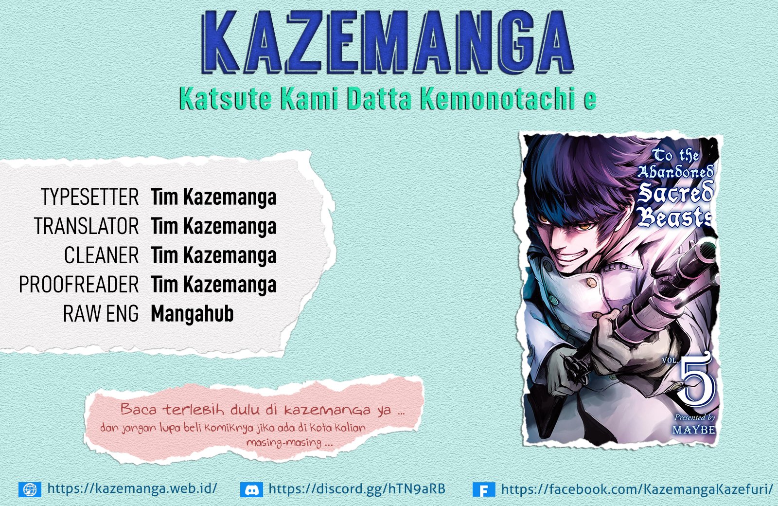 Katsute Kami Datta Kemonotachi e Chapter 26 Bahasa Indonesia