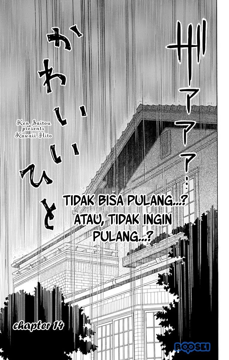 Kawaii Hito (SAITOU Ken) Chapter 14 Bahasa Indonesia
