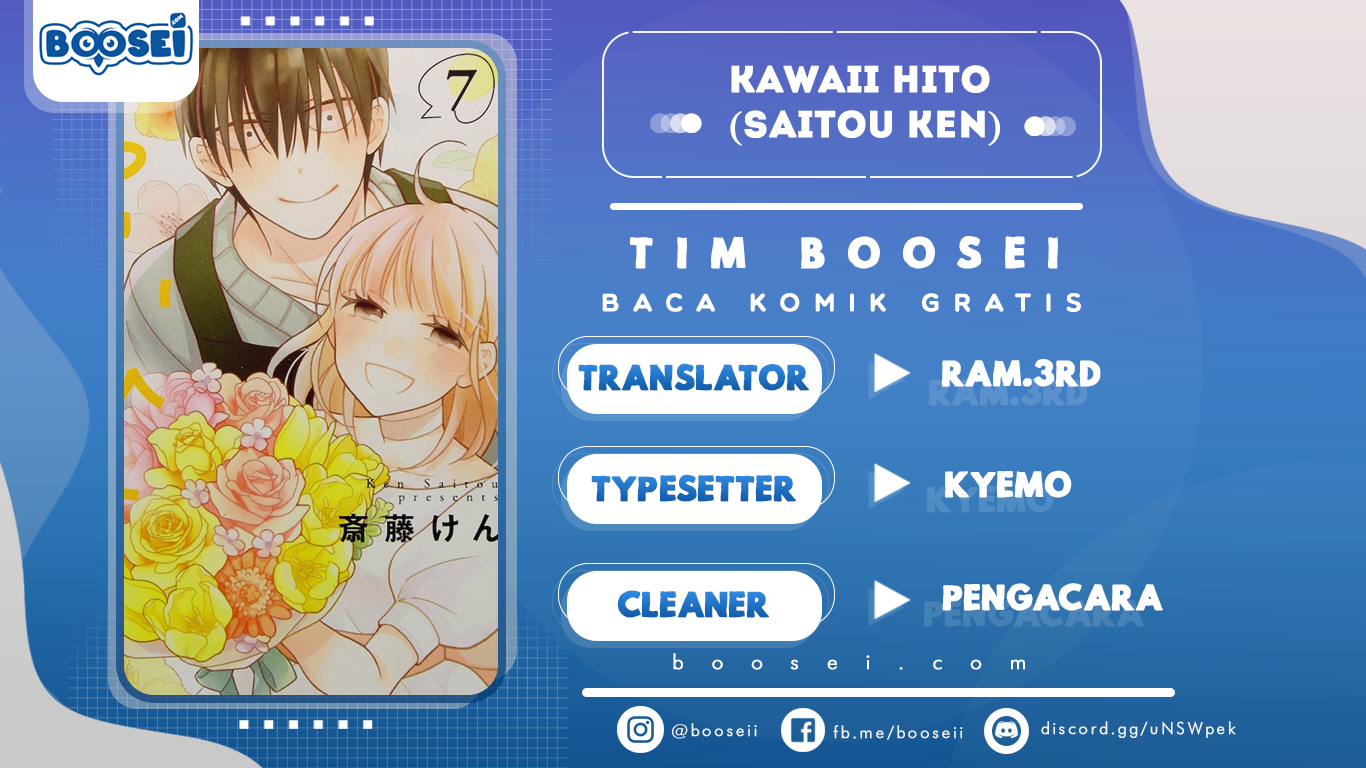 Kawaii Hito (SAITOU Ken) Chapter 30 Bahasa Indonesia