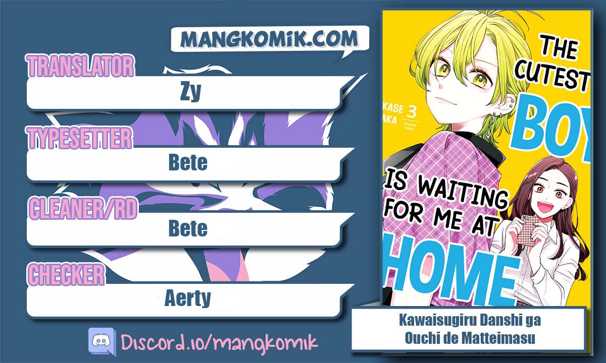 Kawaisugiru Danshi ga Ouchi de Matteimasu Chapter 09 Bahasa Indonesia