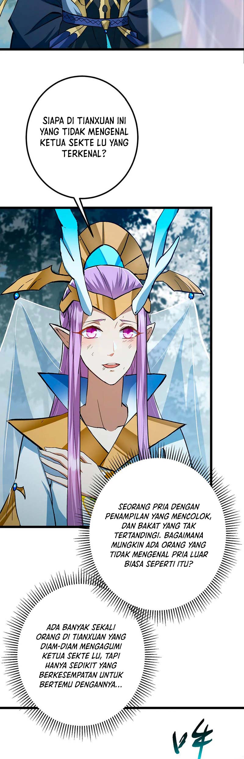 Keep A Low Profile, Sect Leader Chapter 413 Bahasa Indonesia