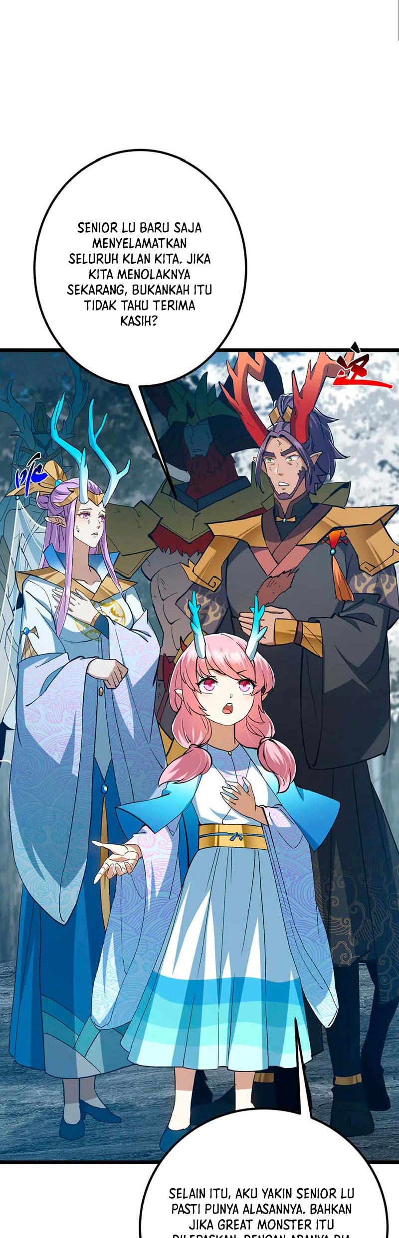 Keep A Low Profile, Sect Leader Chapter 413 Bahasa Indonesia