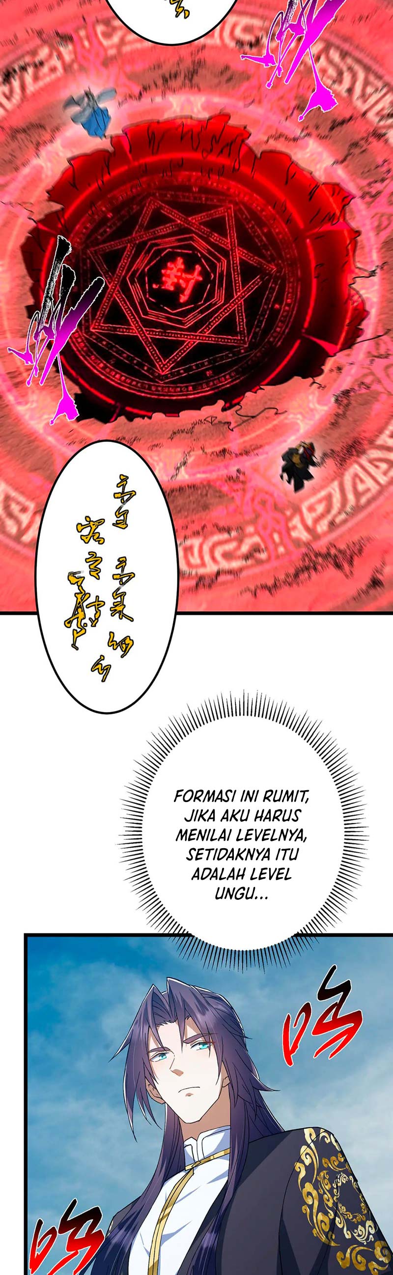 Keep A Low Profile, Sect Leader Chapter 413 Bahasa Indonesia