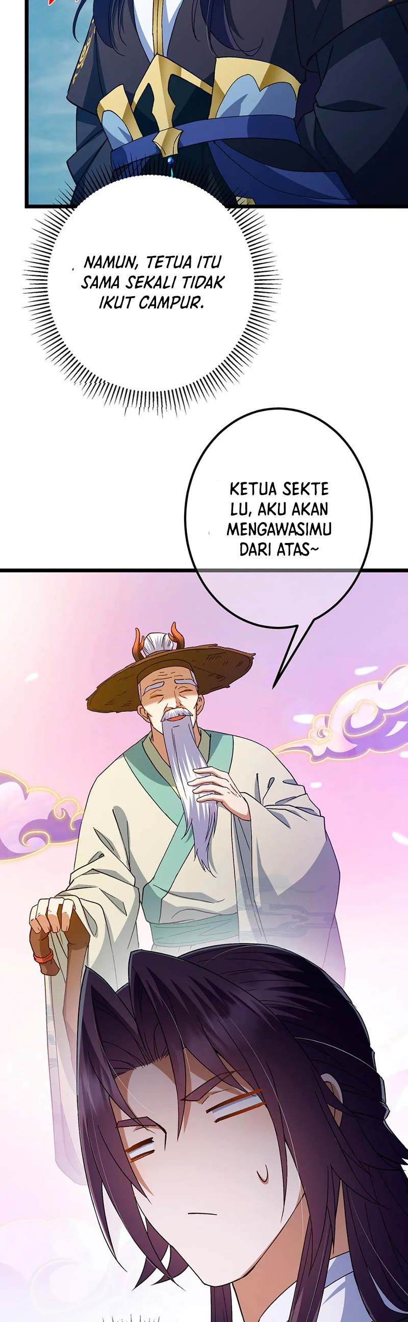 Keep A Low Profile, Sect Leader Chapter 413 Bahasa Indonesia