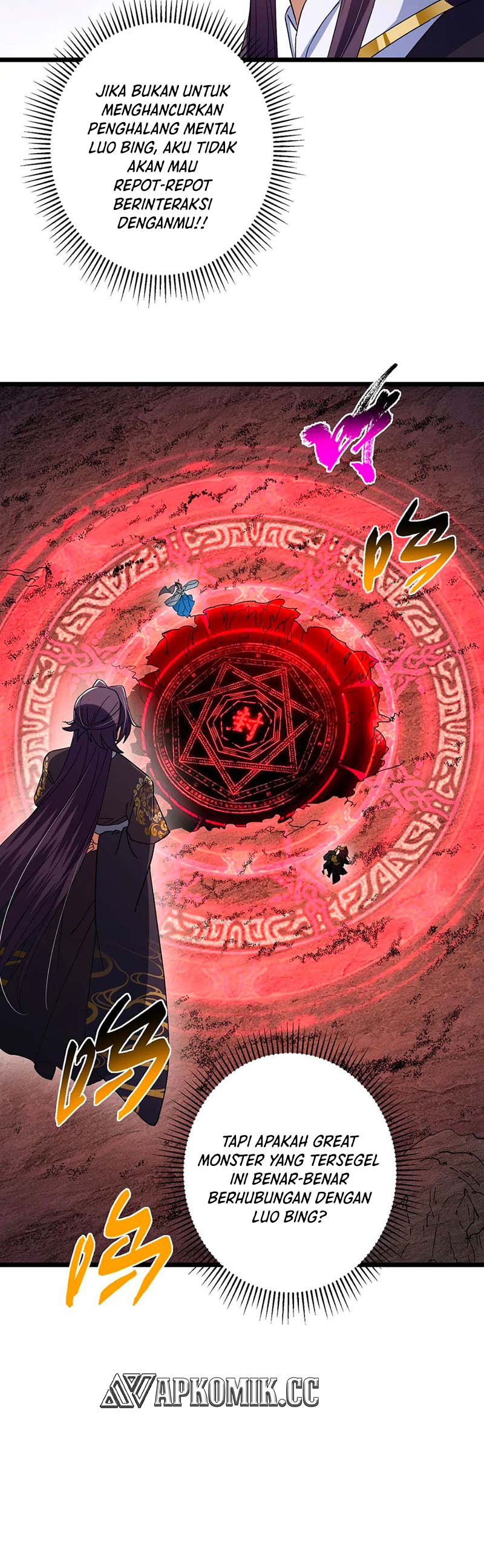 Keep A Low Profile, Sect Leader Chapter 413 Bahasa Indonesia