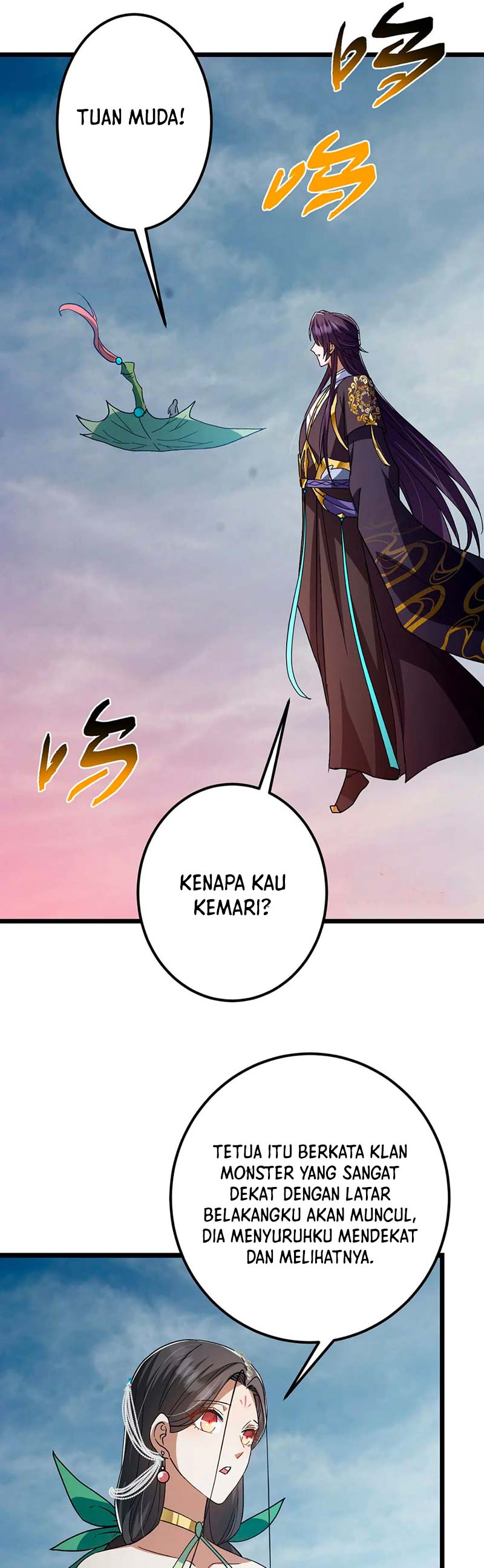 Keep A Low Profile, Sect Leader Chapter 413 Bahasa Indonesia