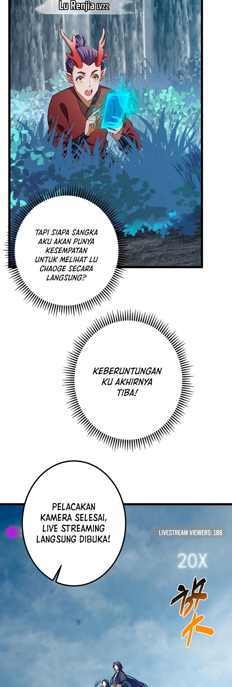 Keep A Low Profile, Sect Leader Chapter 413 Bahasa Indonesia