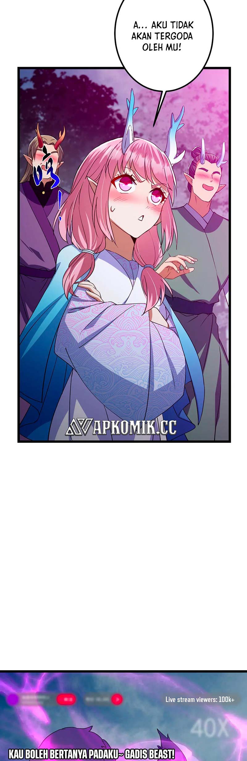 Keep A Low Profile, Sect Leader Chapter 413 Bahasa Indonesia