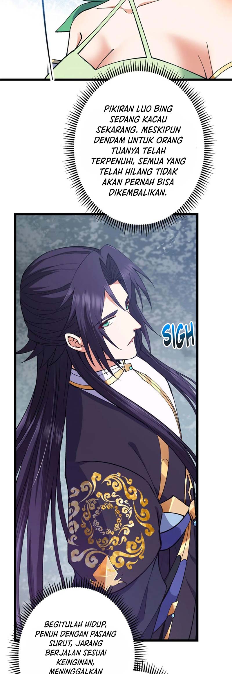 Keep A Low Profile, Sect Leader Chapter 416 Bahasa Indonesia