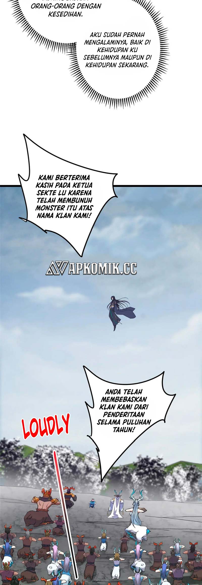 Keep A Low Profile, Sect Leader Chapter 416 Bahasa Indonesia