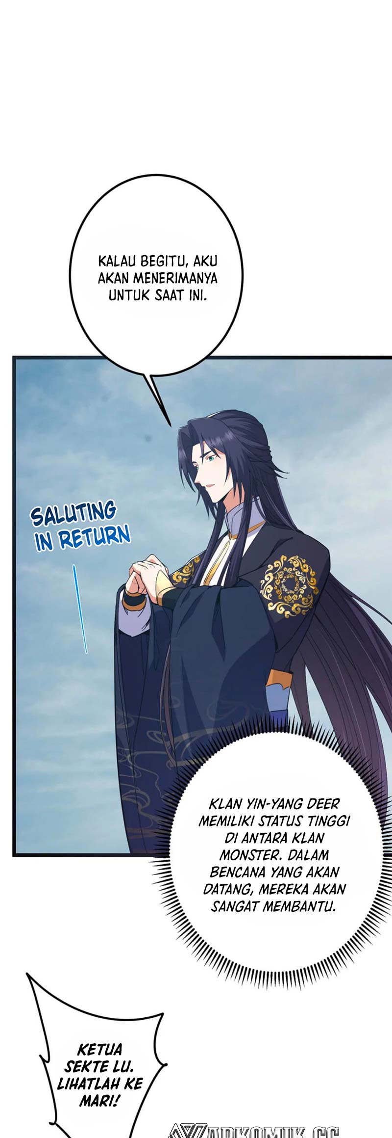 Keep A Low Profile, Sect Leader Chapter 416 Bahasa Indonesia