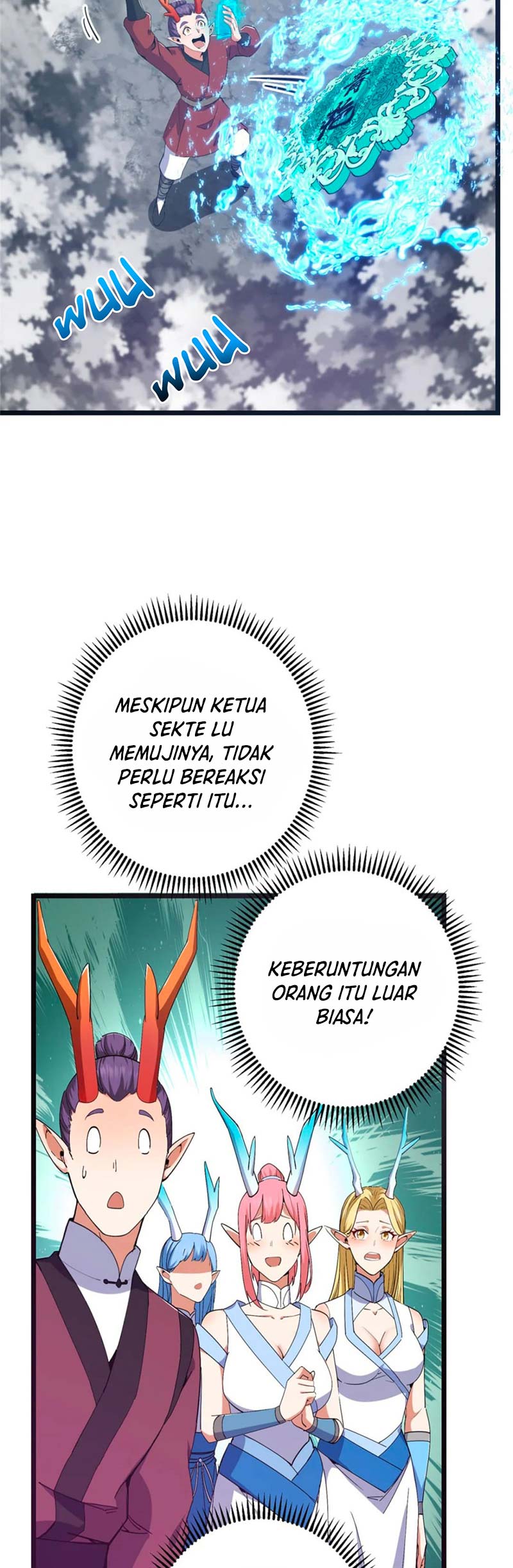 Keep A Low Profile, Sect Leader Chapter 416 Bahasa Indonesia