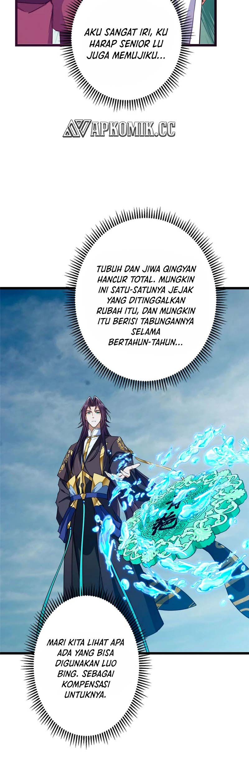 Keep A Low Profile, Sect Leader Chapter 416 Bahasa Indonesia
