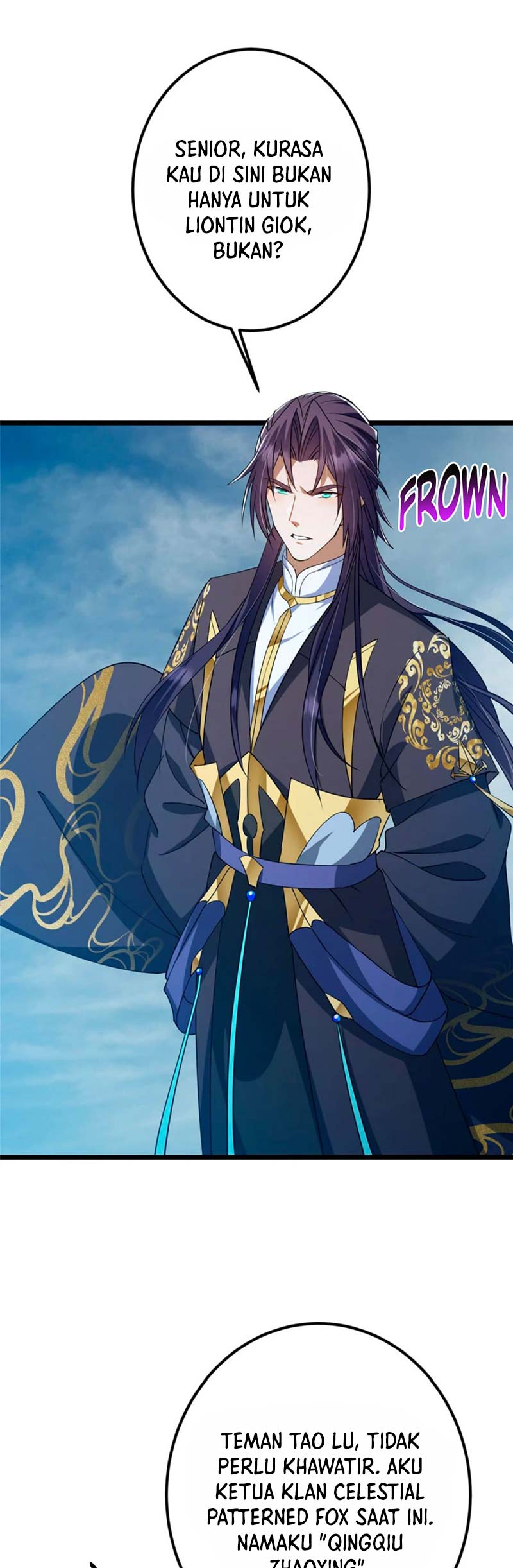 Keep A Low Profile, Sect Leader Chapter 416 Bahasa Indonesia