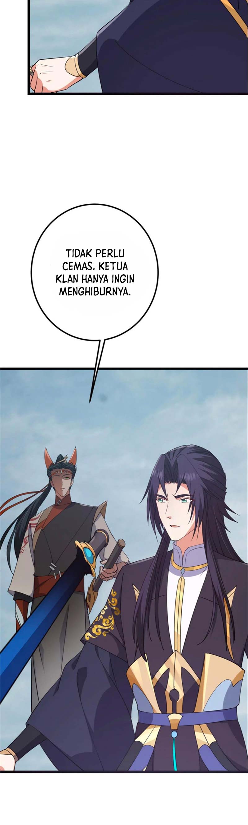 Keep A Low Profile, Sect Leader Chapter 416 Bahasa Indonesia