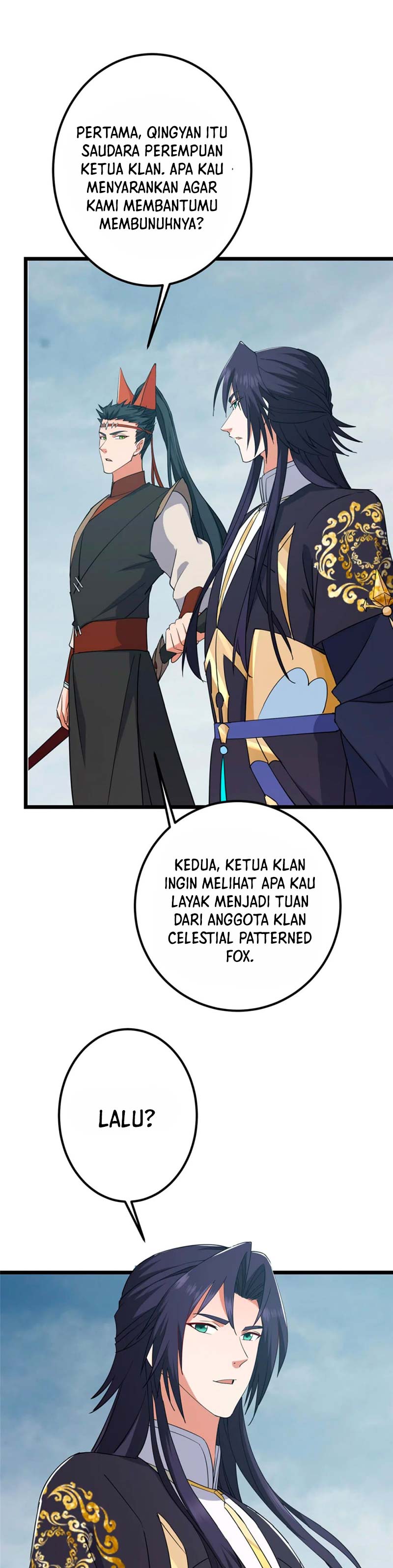 Keep A Low Profile, Sect Leader Chapter 416 Bahasa Indonesia