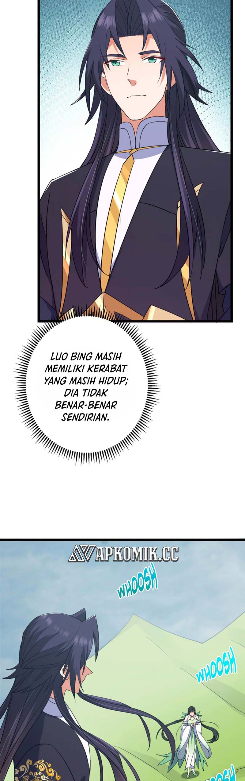 Keep A Low Profile, Sect Leader Chapter 416 Bahasa Indonesia