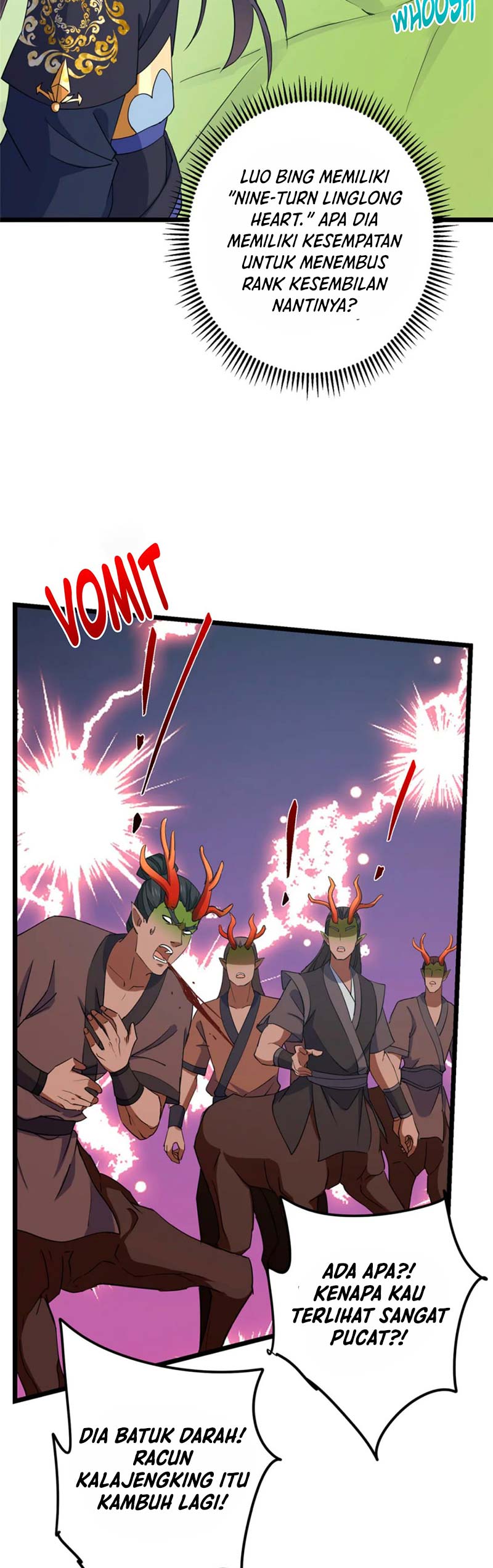 Keep A Low Profile, Sect Leader Chapter 416 Bahasa Indonesia