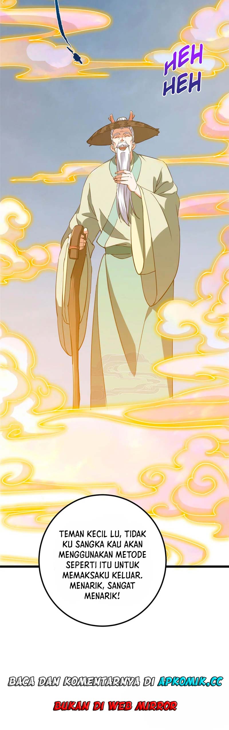 Keep A Low Profile, Sect Leader Chapter 416 Bahasa Indonesia