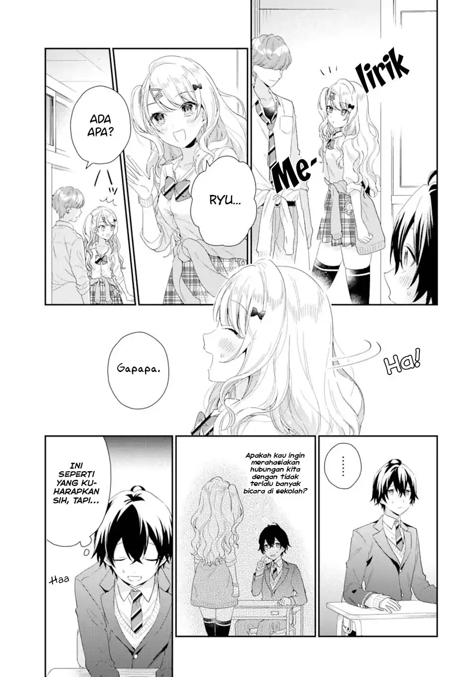Keiken Zumi na Kimi to, Keikein Zero na Ore ga, Otsukiai Suru Hanashi chapter 3