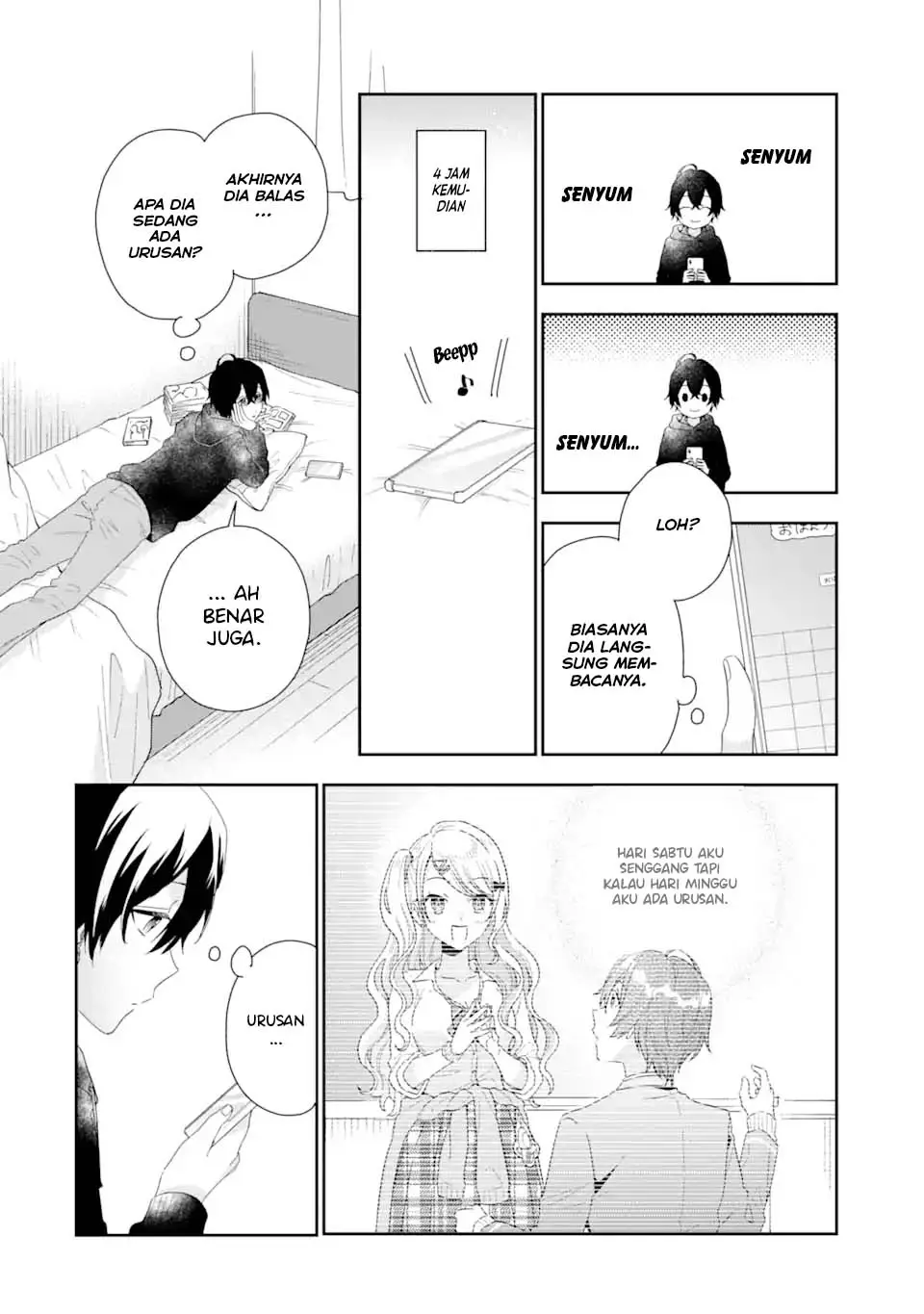 Keiken Zumi na Kimi to, Keikein Zero na Ore ga, Otsukiai Suru Hanashi chapter 3