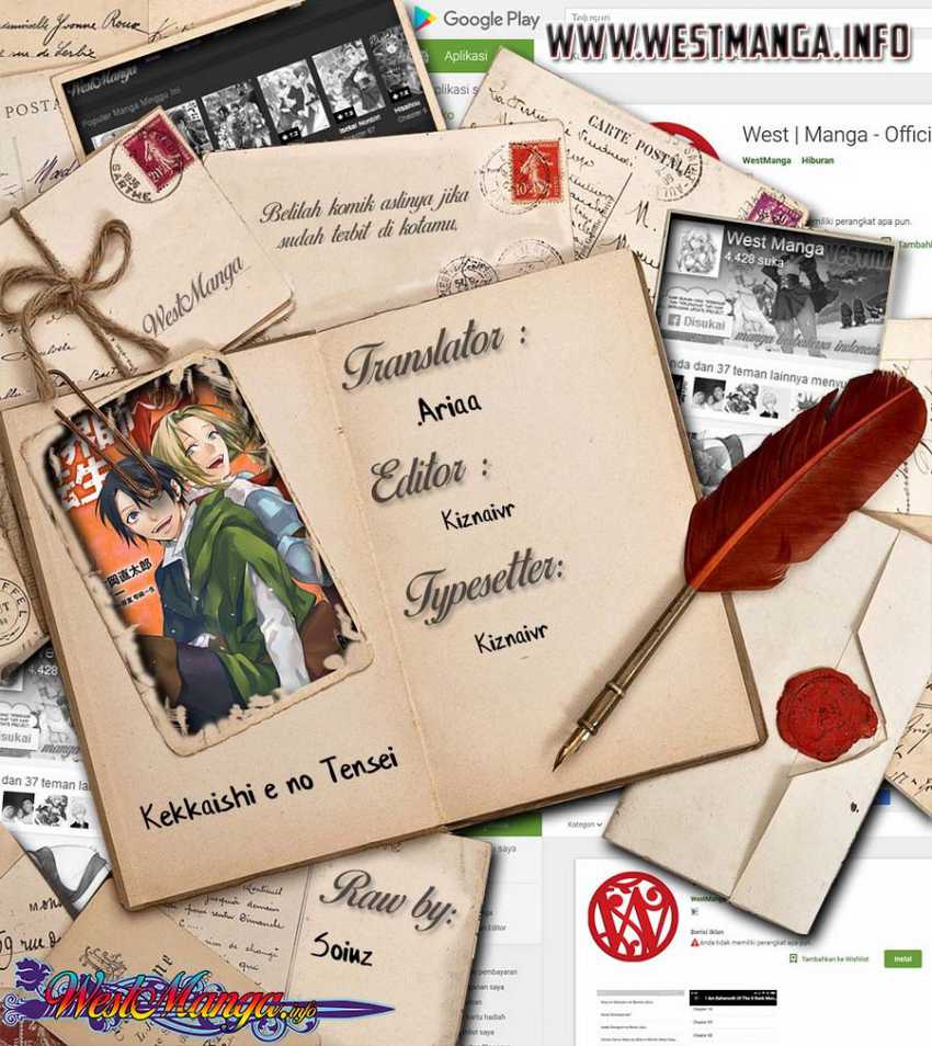 Kekkaishi e no Tensei Chapter 10.2 Bahasa Indonesia