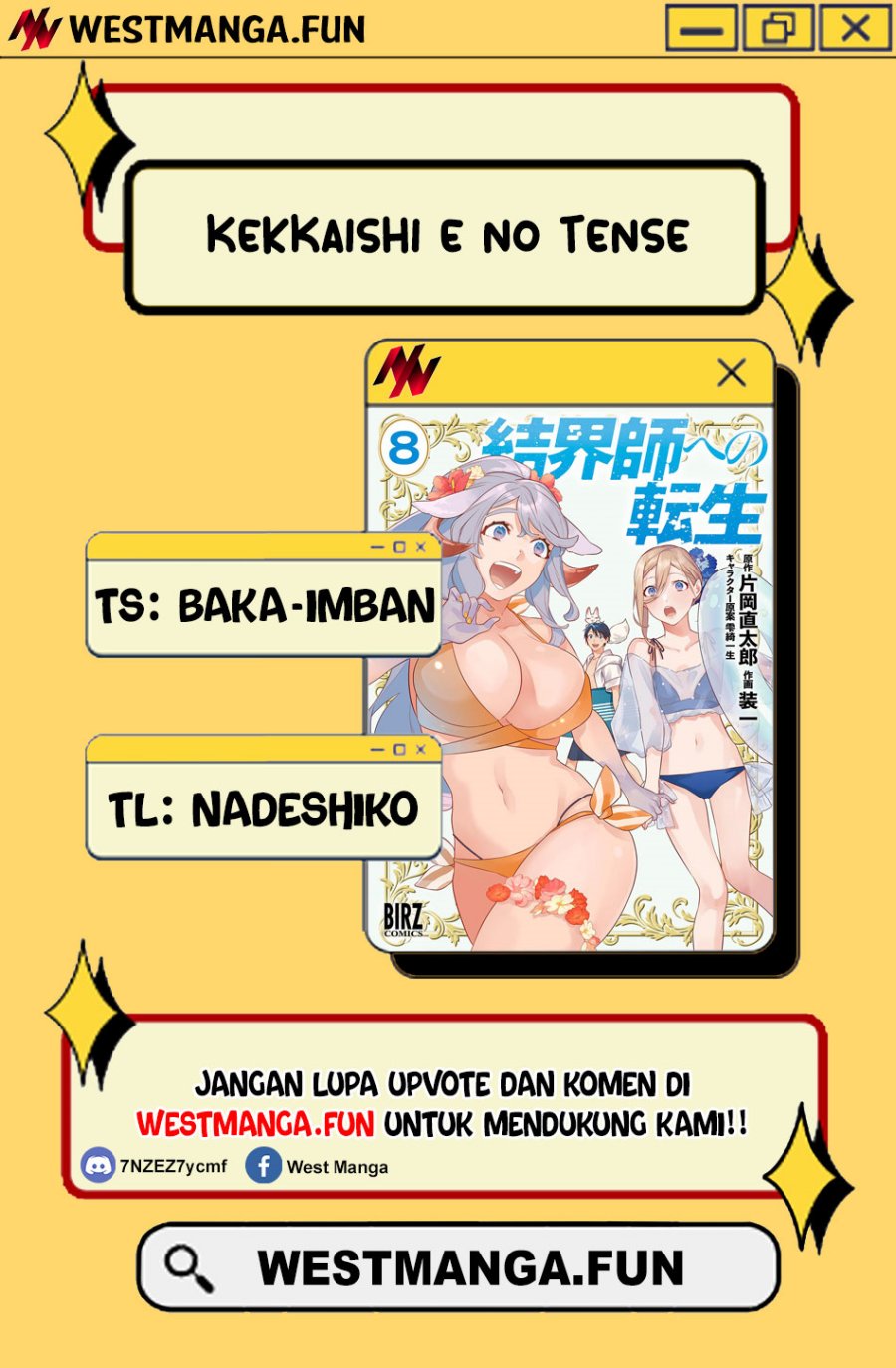 Kekkaishi e no Tensei Chapter 54 Bahasa Indonesia