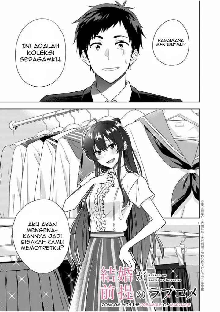 Kekkon ga Zentei no Love Comedy chapter 9