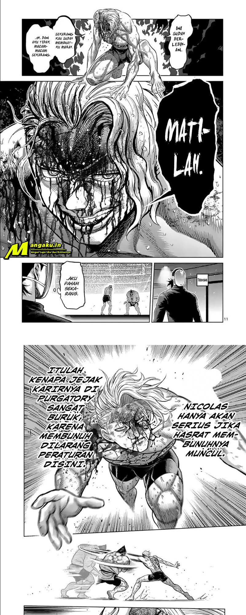 Kengan Omega Chapter 108 Bahasa Indonesia