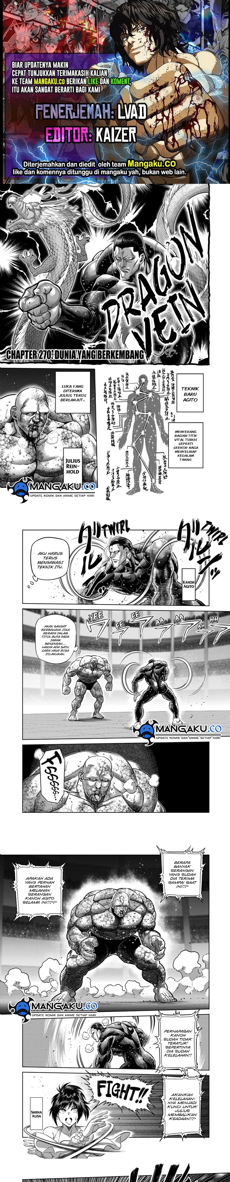 Kengan Omega Chapter 270 Bahasa Indonesia