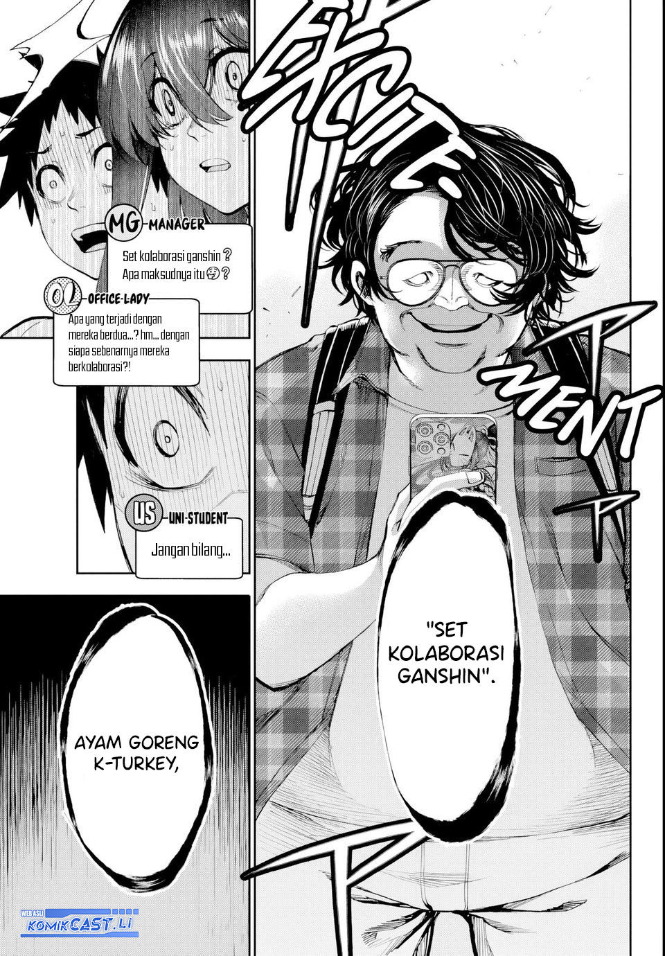 Kesa Mo Yuraretemasu Chapter 27 Bahasa Indonesia