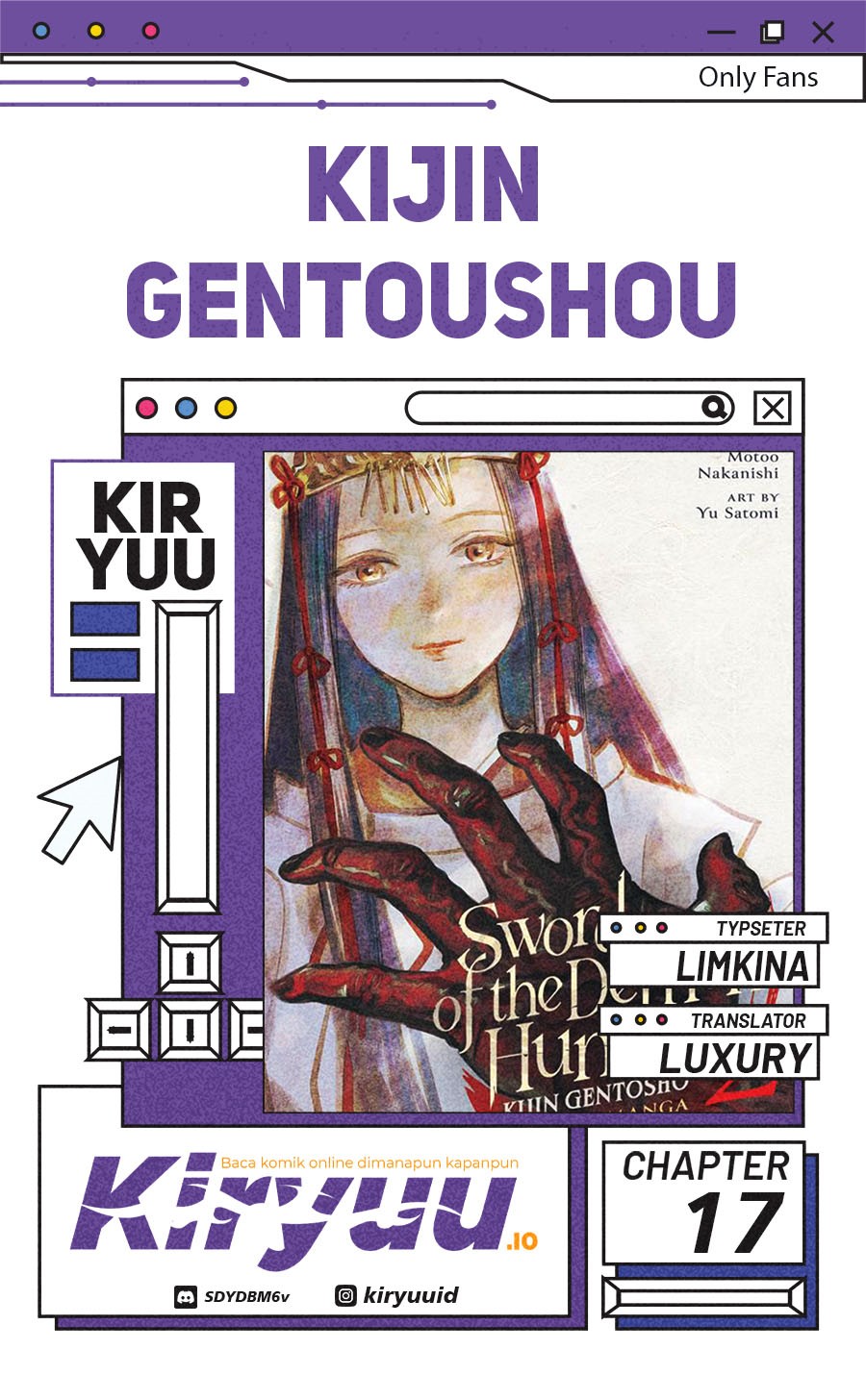Kijin Gentoushou chapter 17