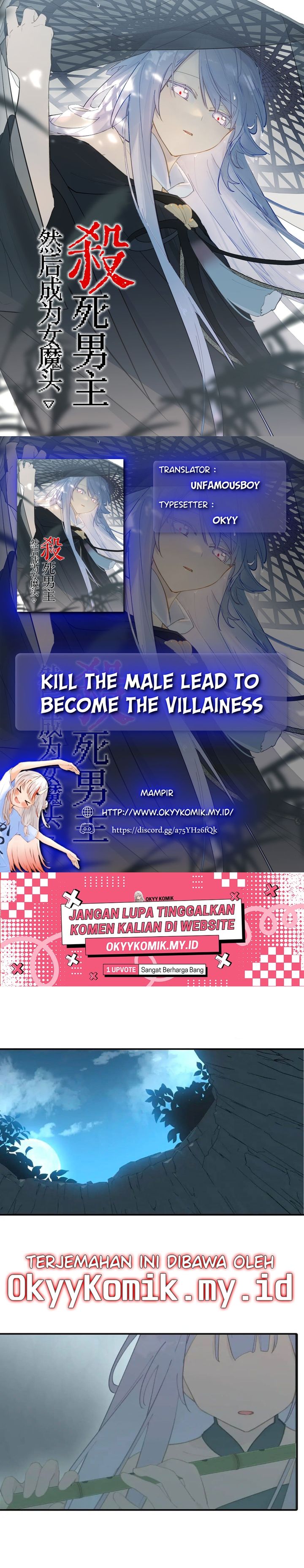 Kill the Male Lead to Become the Villainess Chapter 24 Bahasa Indonesia