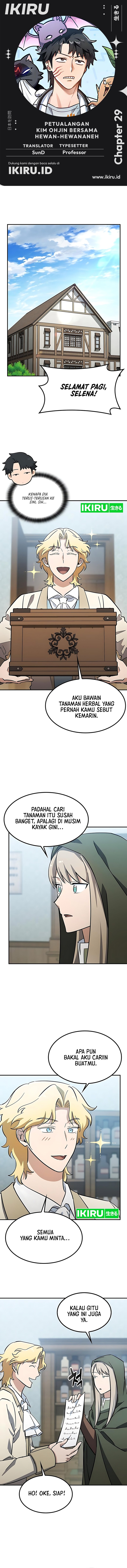 Kim Ohjin’s Adventures With Strange Animals Chapter 29 Bahasa Indonesia
