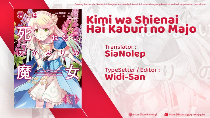 Kimi wa Shinenai Hai Kaburi no Majo Chapter 05.2 Bahasa Indonesia