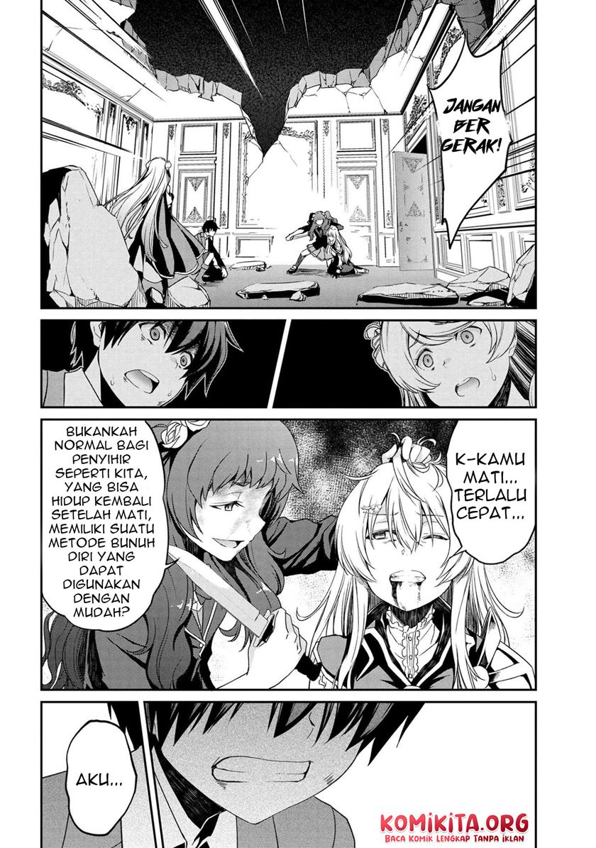 Kimi wa Shinenai Hai Kaburi no Majo Chapter 05.2 Bahasa Indonesia