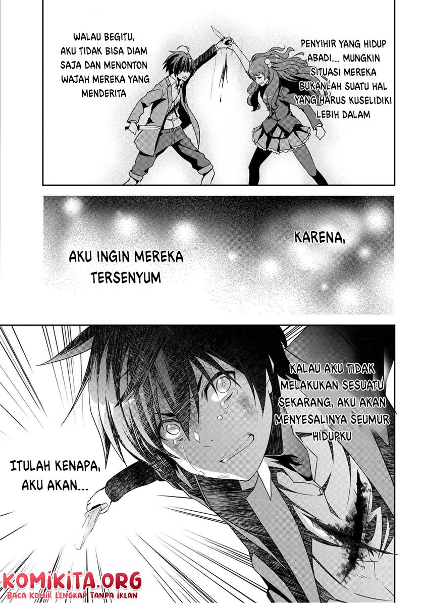 Kimi wa Shinenai Hai Kaburi no Majo Chapter 05.2 Bahasa Indonesia