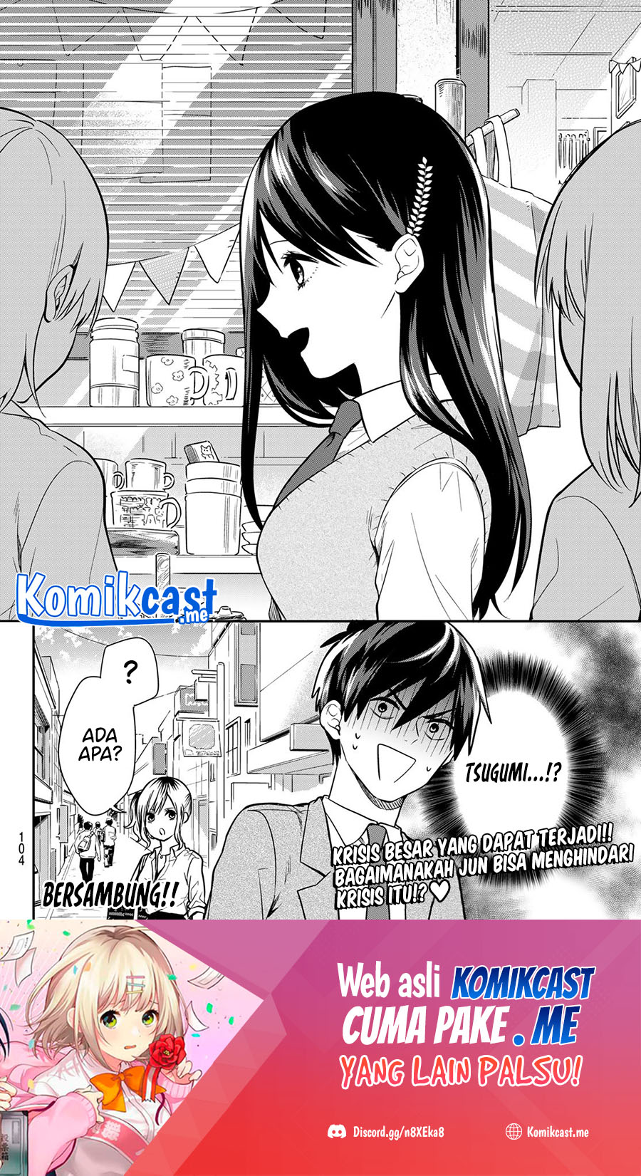 Kimi ga Megami Nara Ii no ni Chapter 07 Bahasa Indonesia