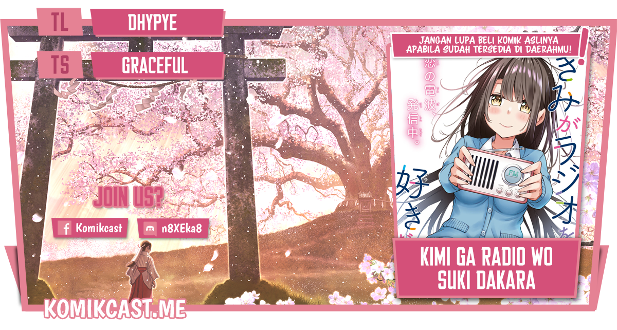 Kimi ga Radio wo Suki dakara Chapter 16 Bahasa Indonesia